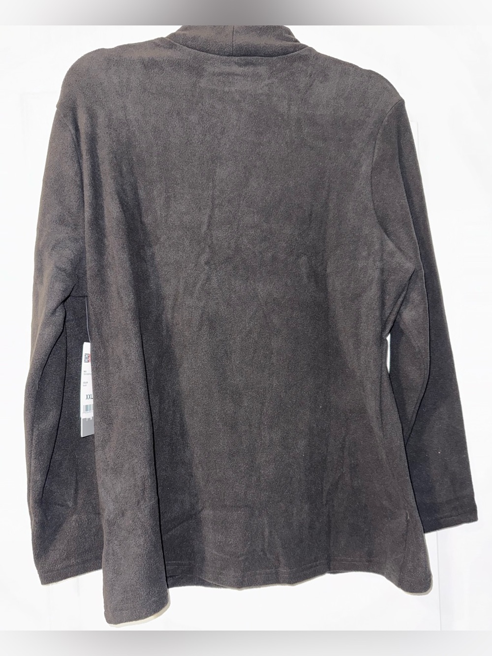 32 Degrees Heat - Black Fleece Mock Turtleneck Pullover - NWT - Picture 3 of 5